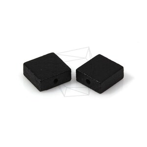 BSC-263-G/5pcs/Square Wooden Beads /10mm x 10mm/wooden Square beads/Jewelry Making