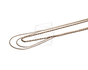 CHN-091-G / 1 Stück / Ketten Halskette / 41 cm / Messing vergoldet / Schmuckherstellung