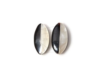 PEA-019-G/2STK/ Perlmutt Muschelperlen/20mm X 28mm/Perlmuttperlen/Schmuckherstellung