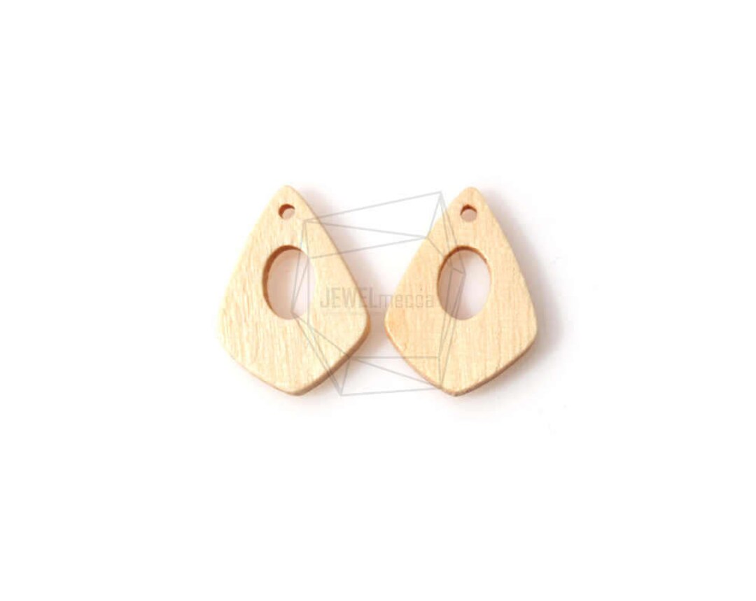 Perline di legno geometriche sfaccettate, 20 perline dipinte a mano, perline di legno verde acqua da 20 mm, perline di legno geometriche per gioielli con collana/braccialetto - Italia