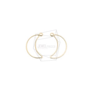 PDT-2498-G/4PCS/Moon Pendant/13mm X 20mm/Gold Plated Over Brass/Jewelry Making