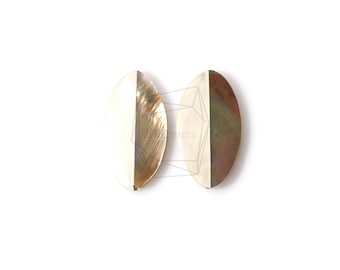 PEA-023-G/2STK/ Perlmutt Muschelperlen/20mmX28mm/Perlmuttperlen/Schmuckherstellung