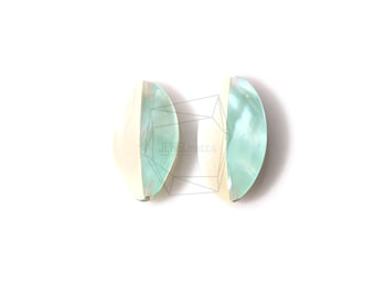 PEA-020-G/2STK/ Perlmutt Muschelperlen/20mmX28mm/Perlmuttperlen/Schmuckherstellung