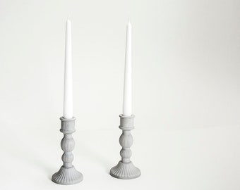 Concrete Candlestick - Concrete Candle Holder