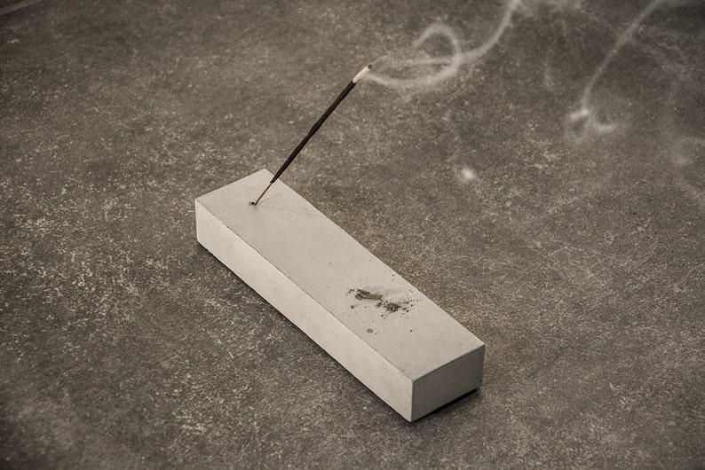 Concrete Incense Holder image 1