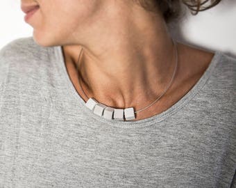 Collar de hormigón - LITTLE BLOCK - Gargntilla de concreto