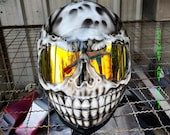 Custom Airbrushed Full face Motorcycle Helmet