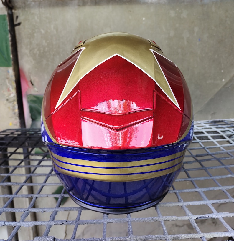 Wonder Woman Custom Motorcycle Helmet Etsy