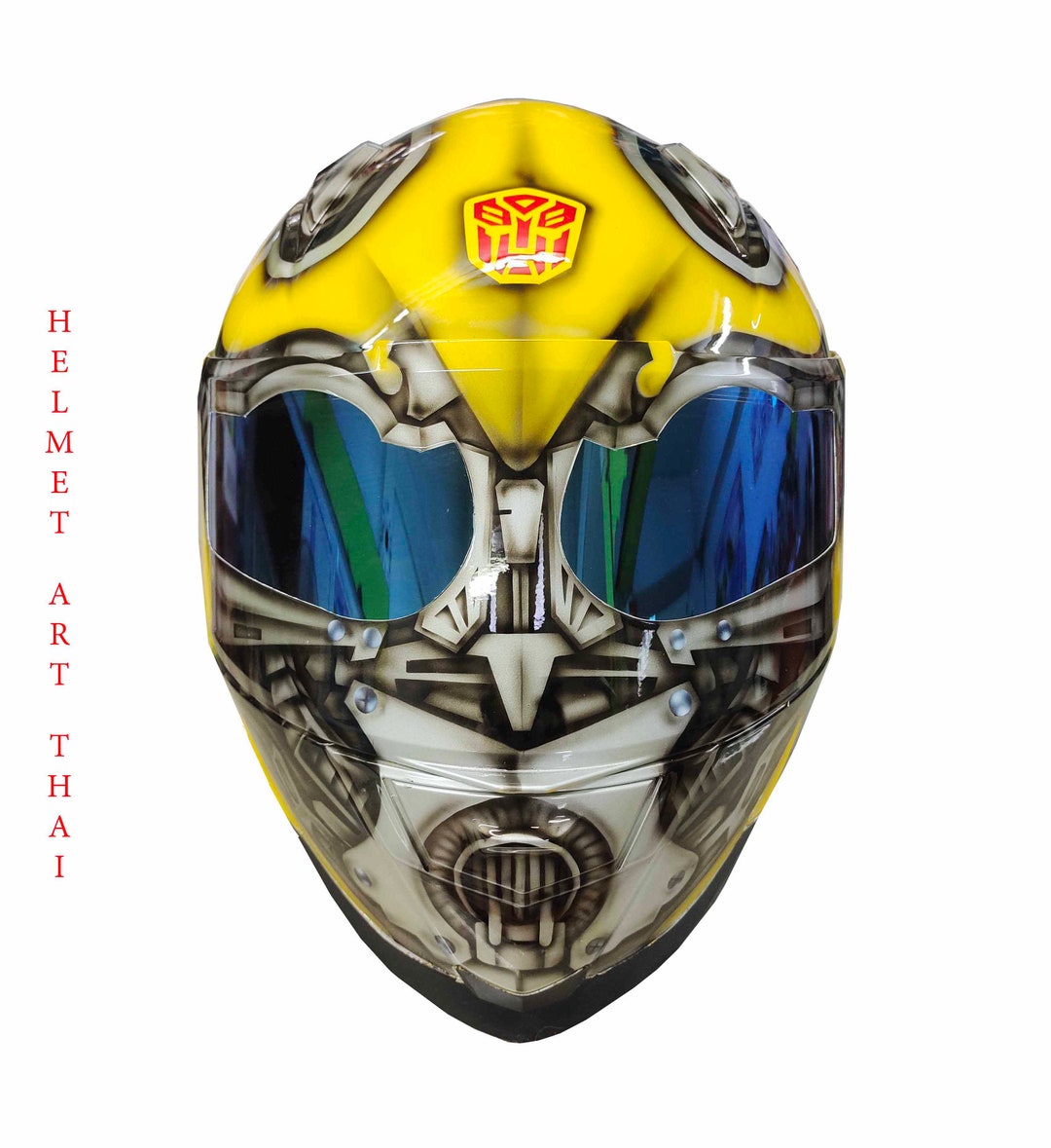 BUMBLEBEE Transformers Motorcycle Helmet - Etsy