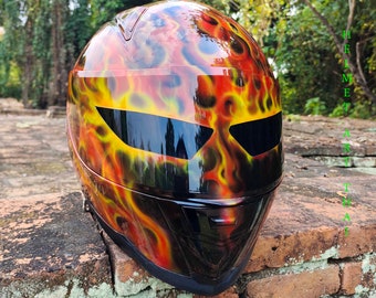 FIRE HELMET,Custom Motorcycle Helmet