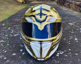 POWER RANGER Custom Motorcycle Helmet