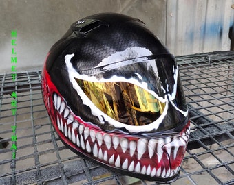 VENOM Custom Motorcycle Helmet