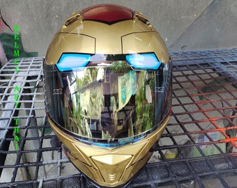 IRON MAN Custom Motorcycle Helmet