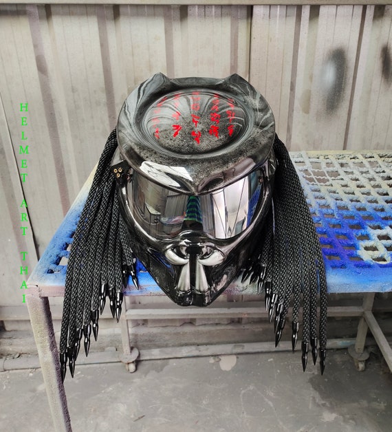 Custom Predator Motorcycle Helmets