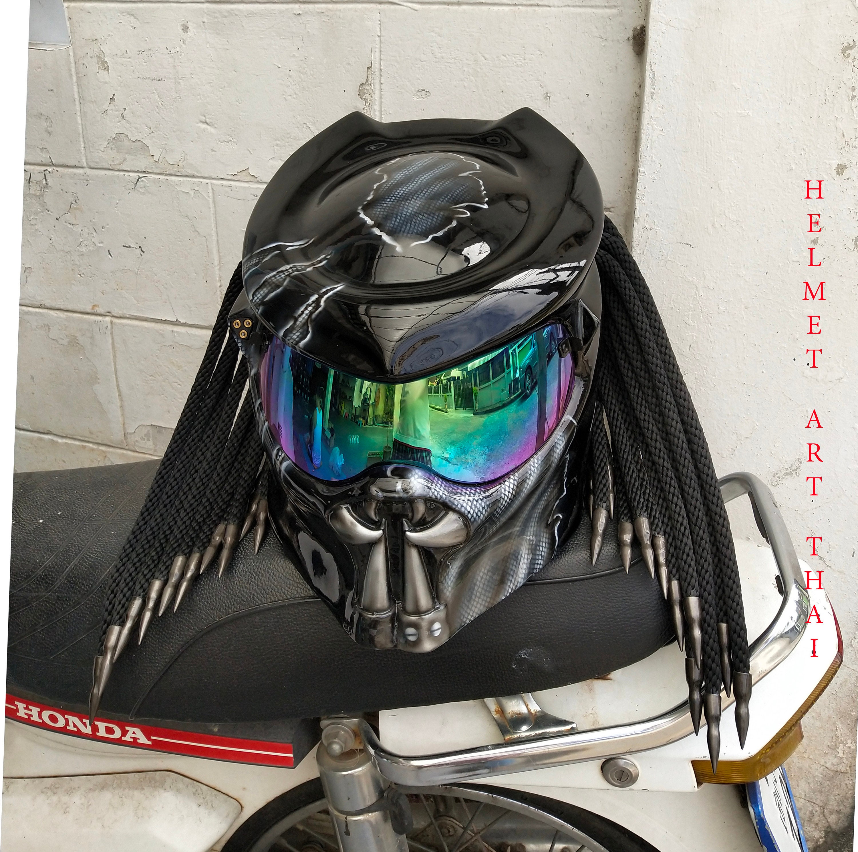 Predator moto helmet Accesorios Sombreros y gorras Cascos Cascos de moto DOT&ECE certified. Exclusive helmet 