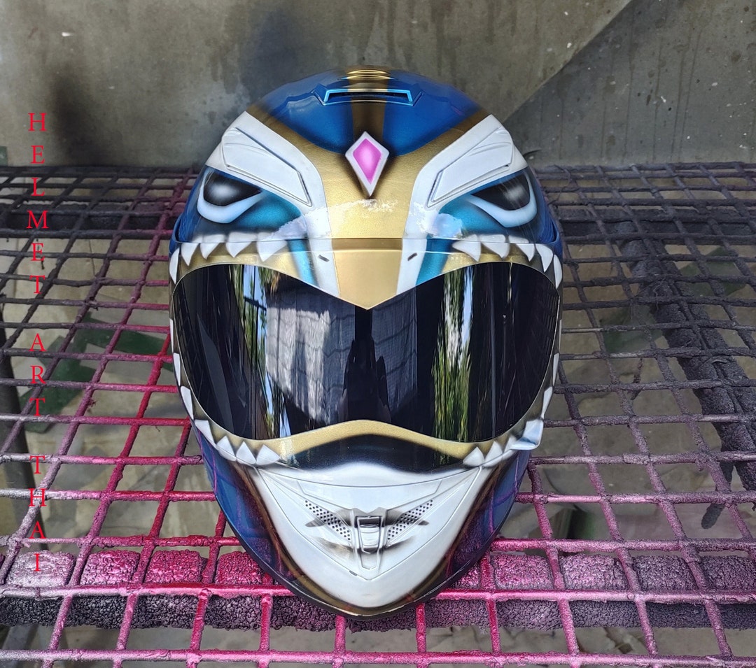Power Ranger Custom Motorcycle Helmet - Etsy