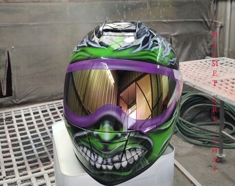 HULK  custom motorcycle Helmet