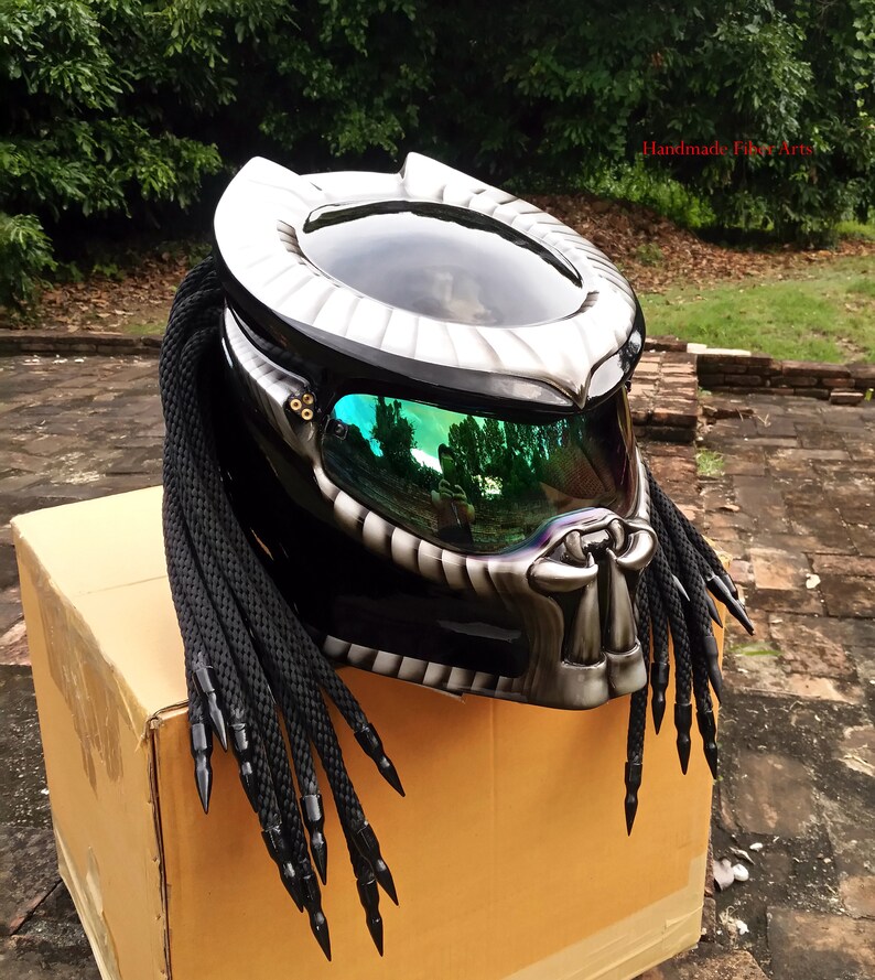 Custom Predator Motorcycle Helmet | Etsy