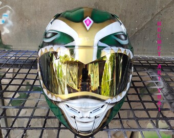 Power Rangers Motorcycle Helmet - Etsy
