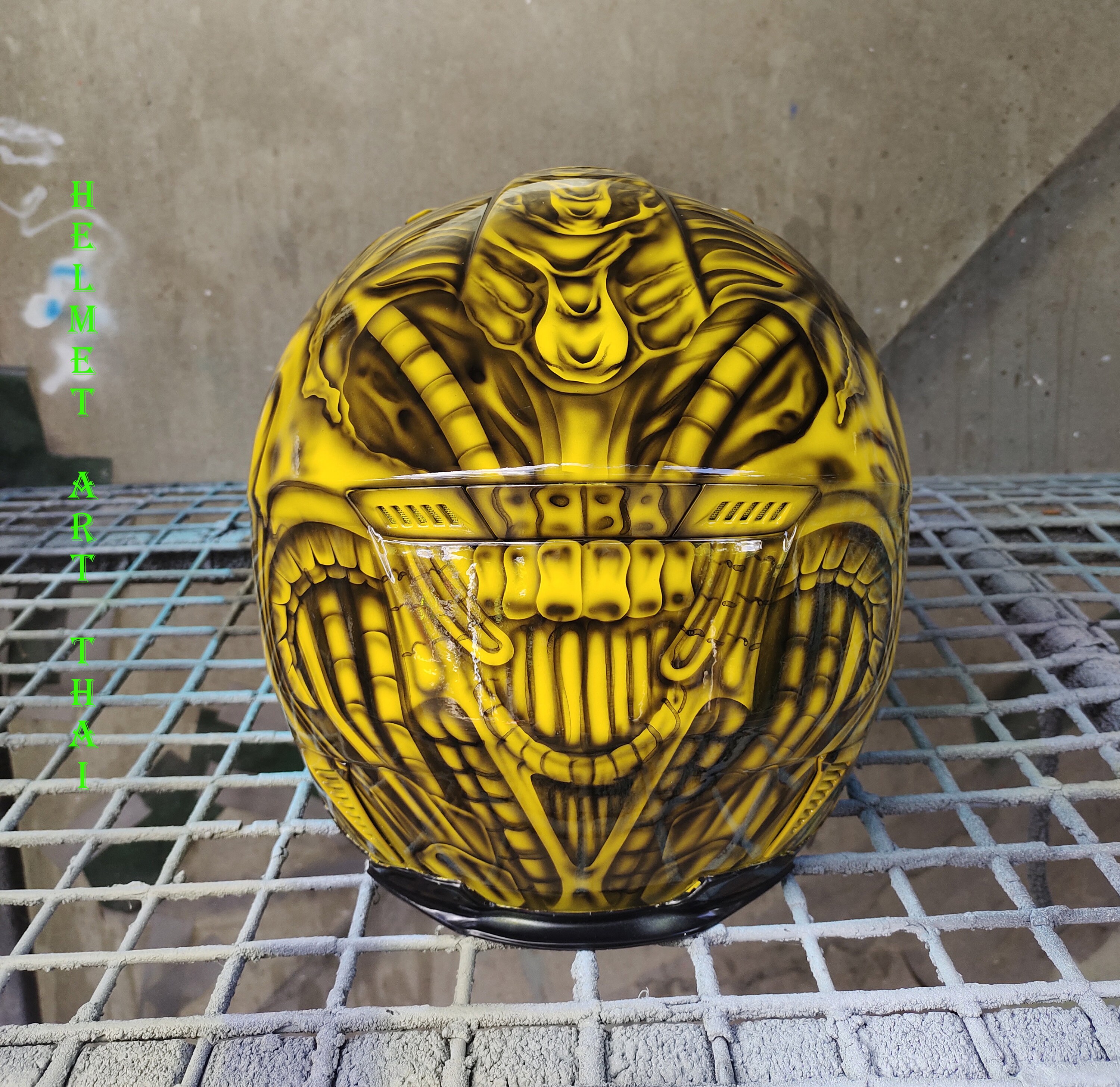 Custom Airbrushed Motorcycle Helmet Etsy