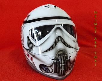 Stormtrooper  Custom Motorcycle Helmet