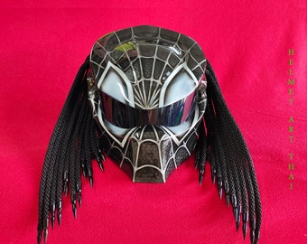 SPIDERMAN - Predator   Motorcycle Helmet