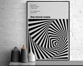 Personalized Gig Poster: Custom Song Lyric Typography Print