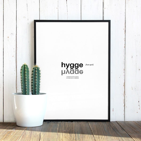 Hygge Print - Etsy UK