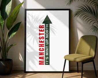 Manchester Print, It's Mint Up North, Northern Phrase Typography
