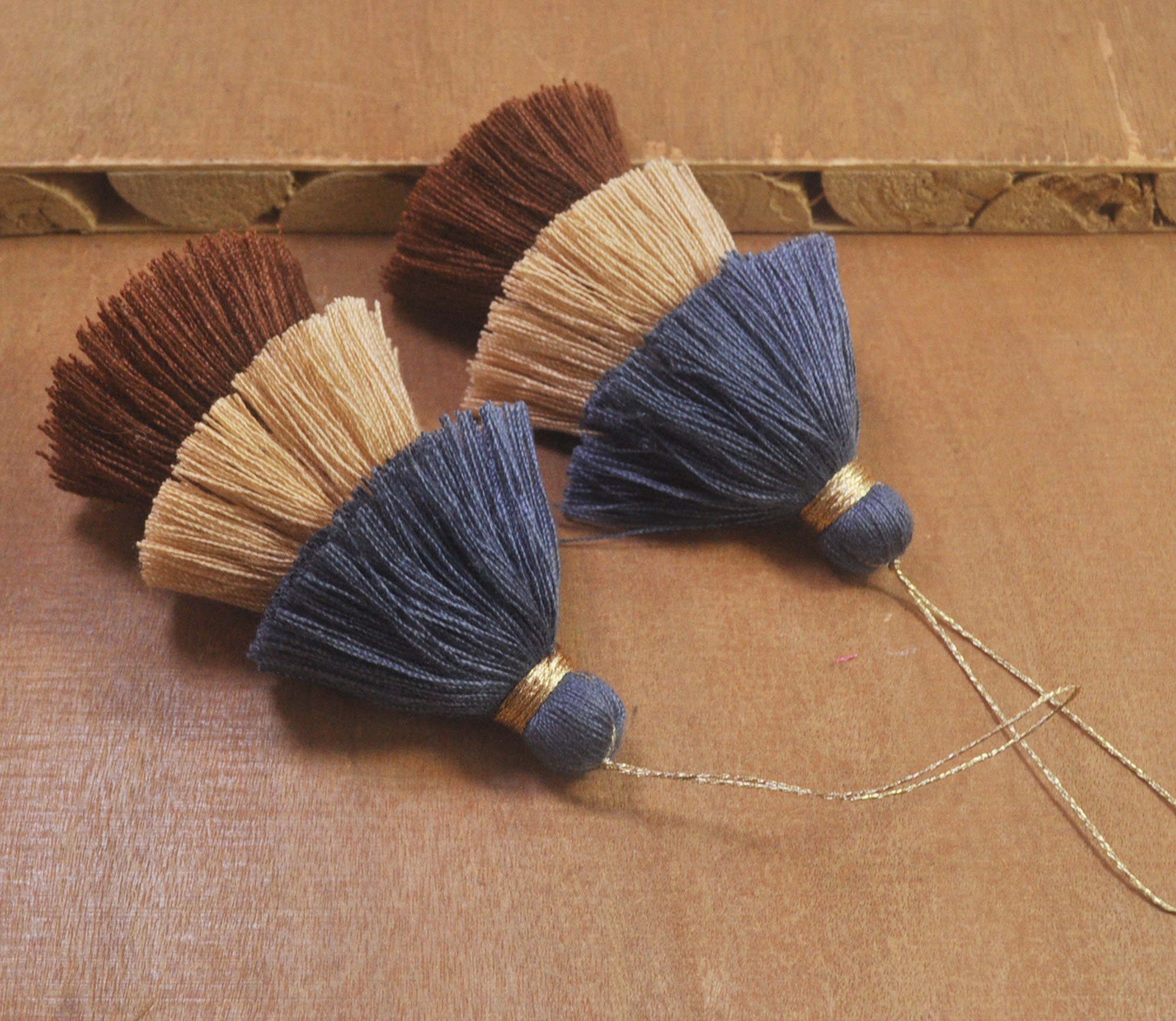 4Pc DIY Three Tier TasselsFashion Tassel Ombre Tiered Tassels Etsy