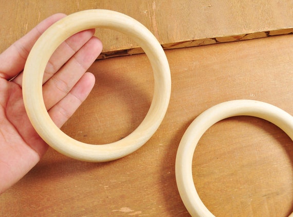 Round wooden hotsell rings