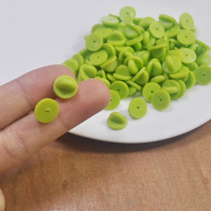 Rubberback,20Pcs Linght Green Rubber Clutches Backings Backs Clasp for Enamel Lapel Pin,pin lock,pin back, pin upgrade
