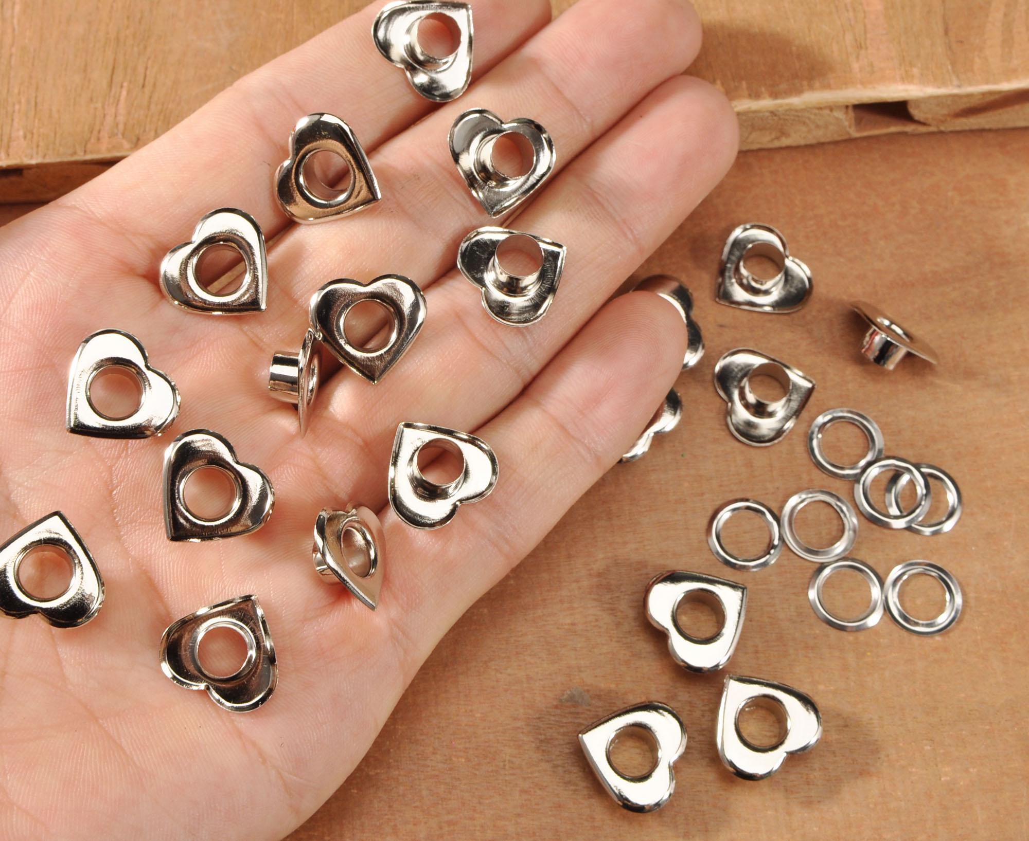 LUCKDANO Occhielli In Ottone, Kit Da 100 Anelli Di Tenuta In - Foto 5