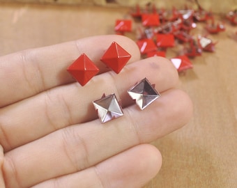 DOITOOL Piramide Platte Achterkant Lijm Op Studs
