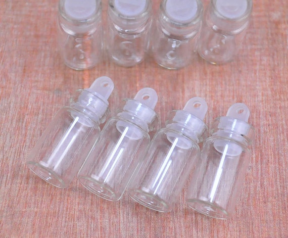 Bottiglie di vetro 50pcs Miniature Piccole bottiglie di vetro con