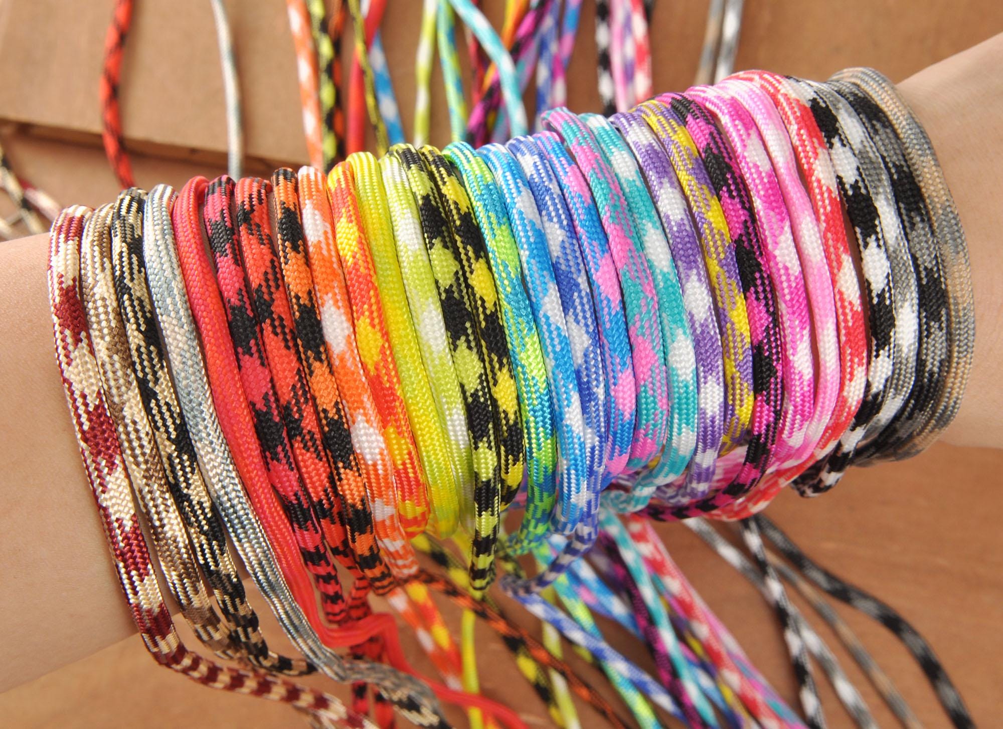 Custom Rope Cords 5 Meters/10 Meters 4mm Braided Rope,paracord,rope Cords,cinch Bag,soft ...