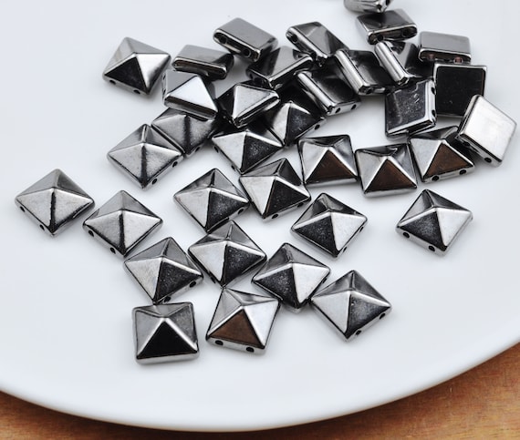 CCB Pyramid Studs Rivets Spikes Beads Jewelry - 50 Pcs Set