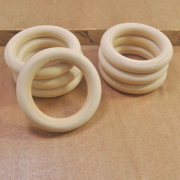 Craft Wood Rings Etsy