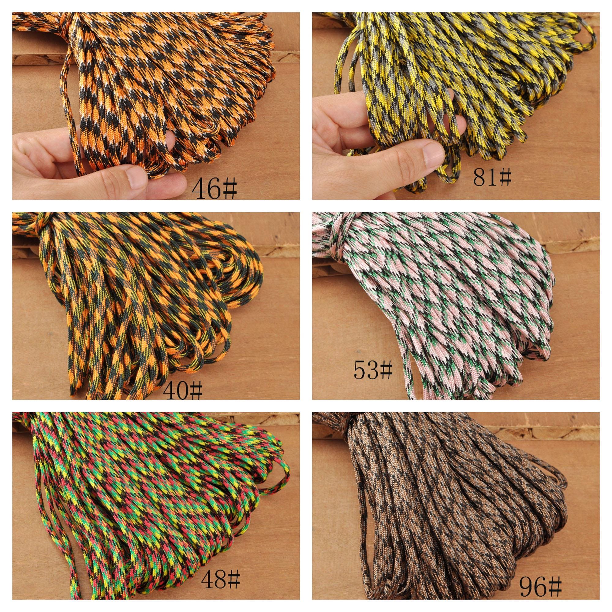 Yards Rope 5 Yards/10 Yards Multicolor Braided Rope,47 Colors 4mm Polyester Cord ...