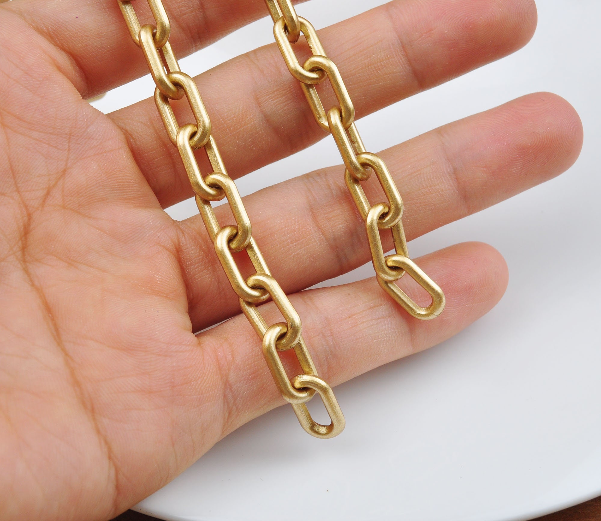 Transparent/silver/gold Plastic Chain,acrylic Chain,19.5