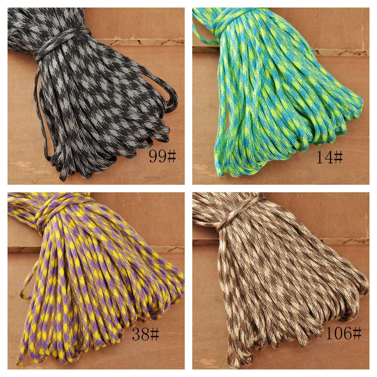 5 Meters/10 Meters 4mm Braided Rope,paracord,rope Cords,cinch Bag,soft ...