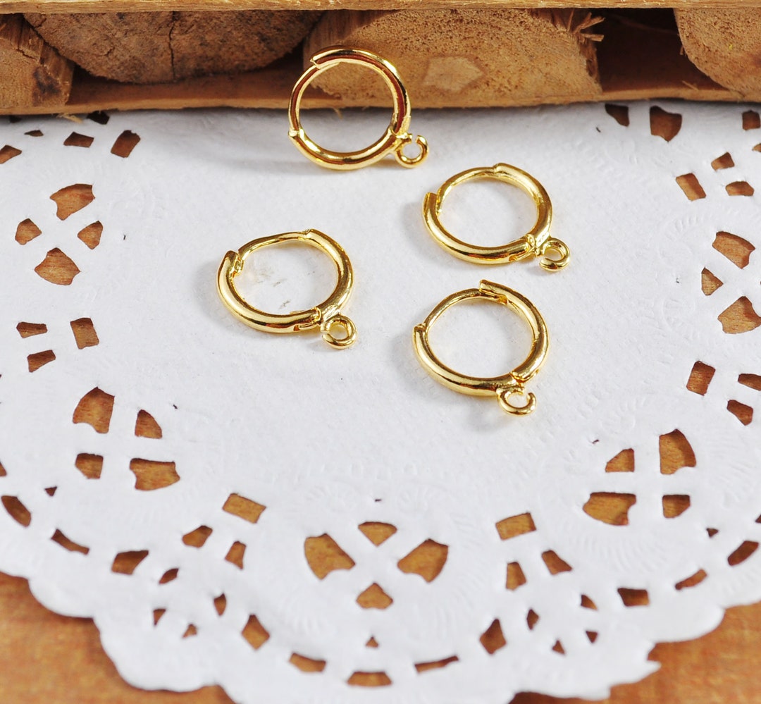 10100pcs,18k Gold Plated Earrings, Leverback Earrings, Leverback Ear