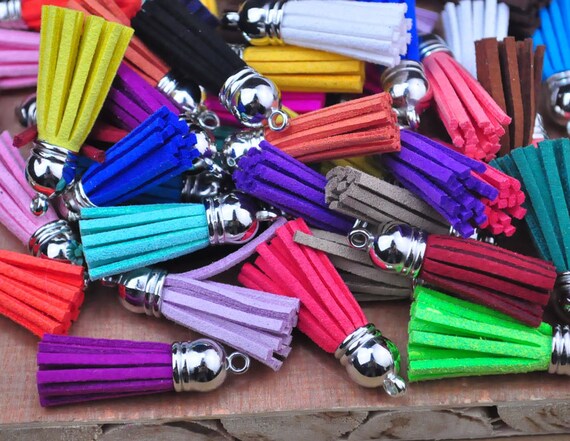 Nappe Colorate Per Fai Da Te - 100 Pezzi, 30 Mm, Con Anelli, Per Gioielli E Decorazioni - Foto 11