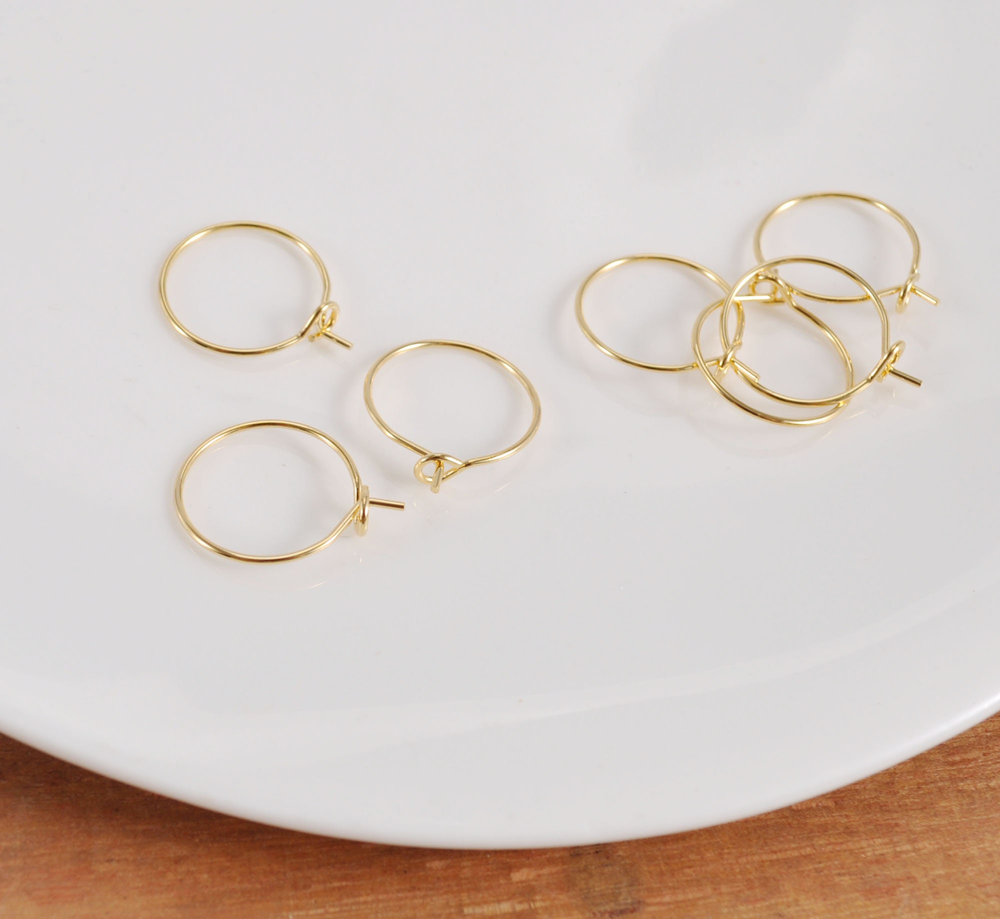 Small hoops for jewelry clearance making