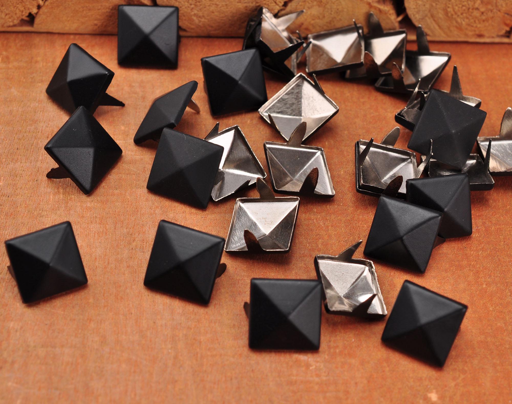 Prong Leather Studs - Etsy