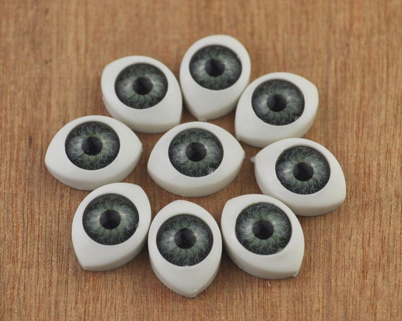 Free Shipping30pair Doll Eyes Plastic Eyes Craft Eyes Flat 