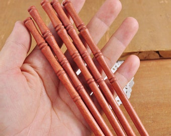 2-10pcs of Brown Hair Stick,Simple Hair Stick for Long Hair,Hair Fork,Hair Accessories,Bamboo Hair Sticks,Wooden Stick Crafts and Supplies