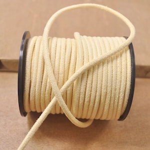 ¡Nuevo! Cordón redondo, 10yards 3mm Crema Falsa Ante Cordón De Cuero Encaje De Cuentas Collar Haciendo Pulsera de Cuerda, Cordón de Gamuza Vegana-2 #
