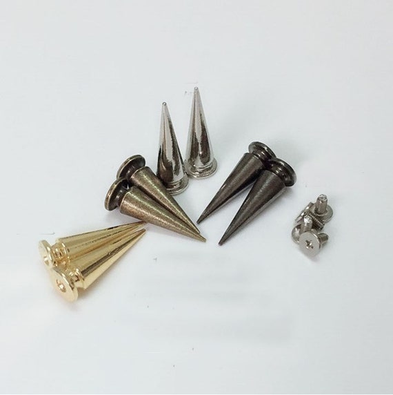 パンクロックイヤリングDouble Sideスパイクリベットスタッドイヤリングステンレス鋼耳スタッドアクセサリー　並行輸入品 パンクロックイヤリングDouble Sideスパイクリベットスタッド