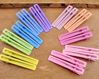 High quality Clip,8/10/30 Colorful Hair Clip,Girl Hair Clips,Fringe hair Clips for Ladies,Classic Plain Hair Clips,Barrettes Hair Clips,60mm